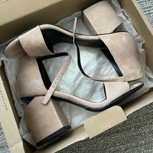 Alexander Wang Abby Sandal heels suede pink